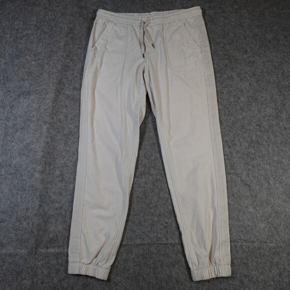 Athleta Pants - Athleta Pants Womens 12 Tall Farallon Jogger Off White Athleisure Pull On